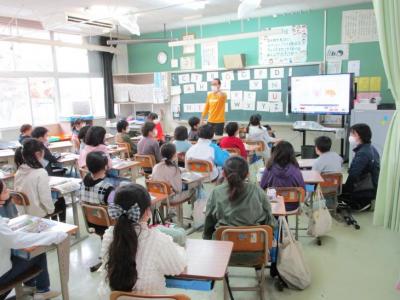 1月12日3年生外国語活動