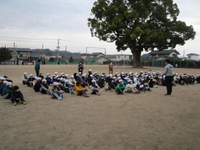 1月12日6年生学年朝会