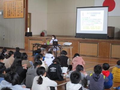 1月20日薬物乱用防止教室