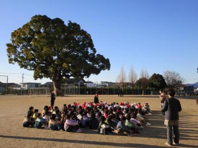 2月16日2年生学年朝会