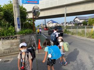 6月9日朝の様子