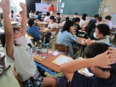 9月5日5年生外国語