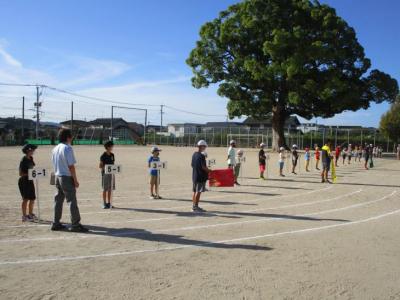 9月16日運動会開会式練習