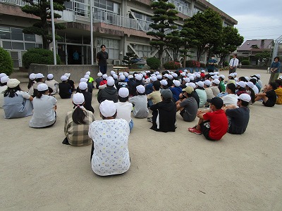 5月18日学年朝会1