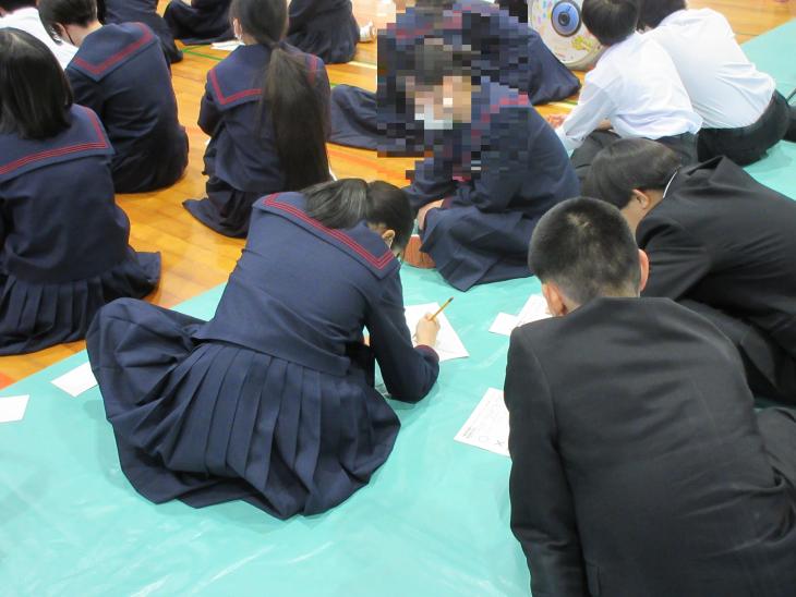 玖島中票育授業2