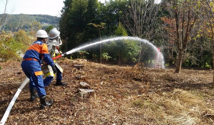 （令和4年11月20日）放水の様子1