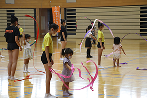 新体操体験会の様子2