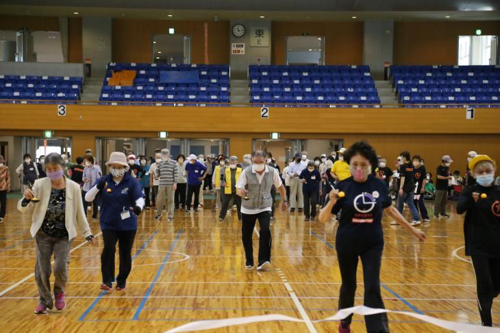 市老連スポーツ大会競技の様子