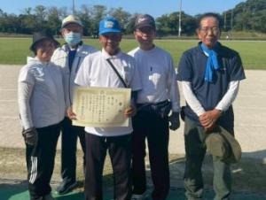 令和7グラウンド・ゴルフ3位