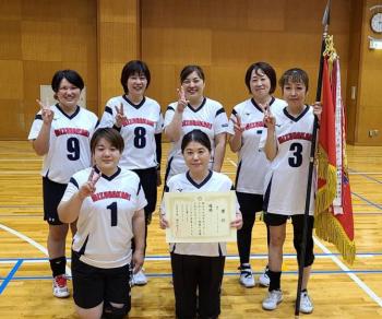 令和7ソフトバレー優勝