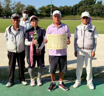 令和7グラウンド・ゴルフ準優勝