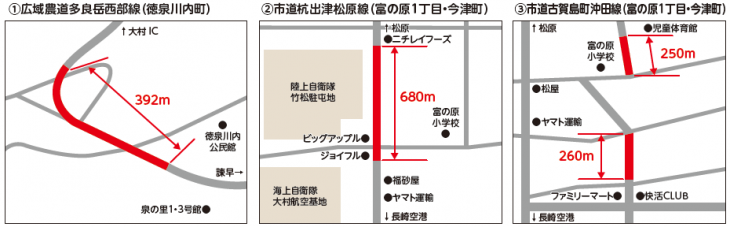 補修工事位置図