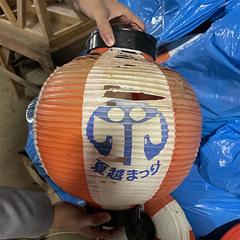 提灯破損