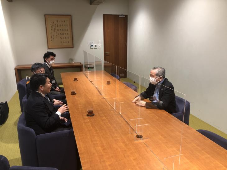 公益財団法人日本財団訪問訪問の様子