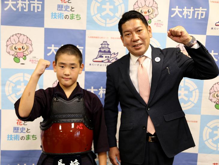 第17回全日本都道府県対抗少年剣道大会（出場）報告時集合写真