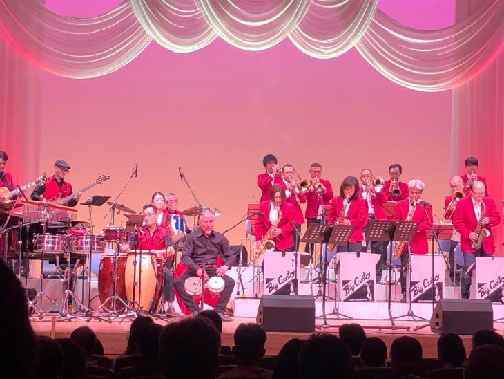Big Country Jazz Orchestra 結成50周年大村市市制施行80周年記念スペシャルコンサートの様子
