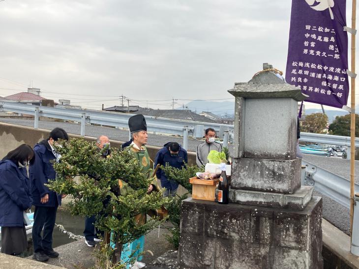 （大村市漁協）恵比寿祭りに伴う祈願の様子2