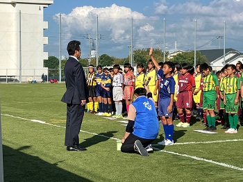 大村中央ライオンズクラブ第43回小学生サッカー大会の様子2