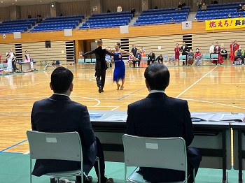 2023年九州ダンススポーツ競技・長崎大会の様子1