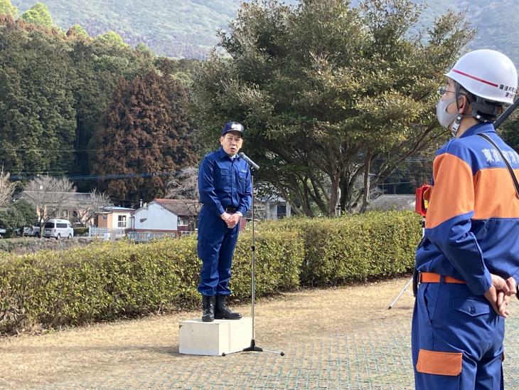 令和7年度消防相互応援協定に基づく応援出動訓練の様子2