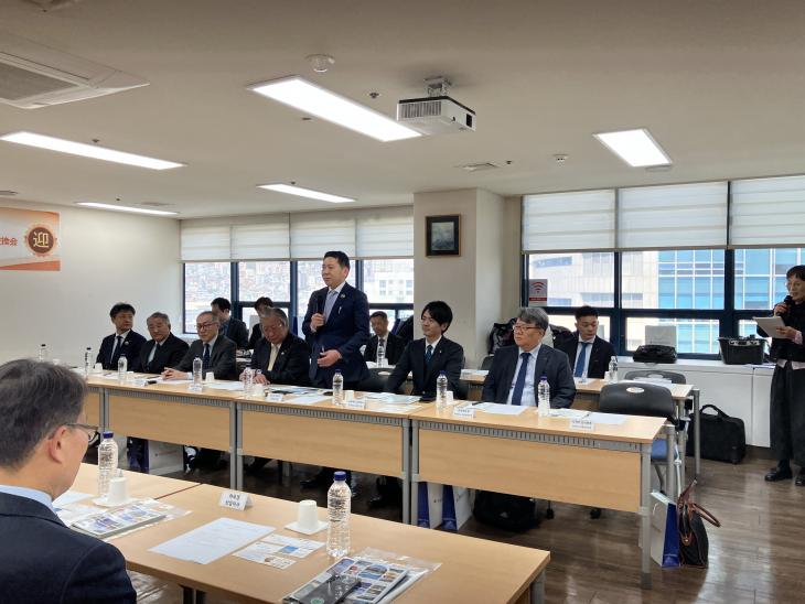 訪日旅行事業者に対する、プレゼンの様子2
