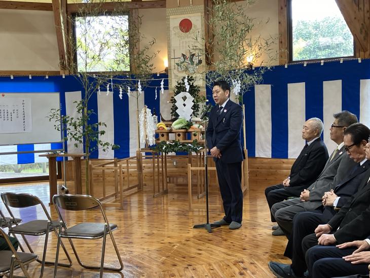 深澤儀太夫例大祭式典の様子2