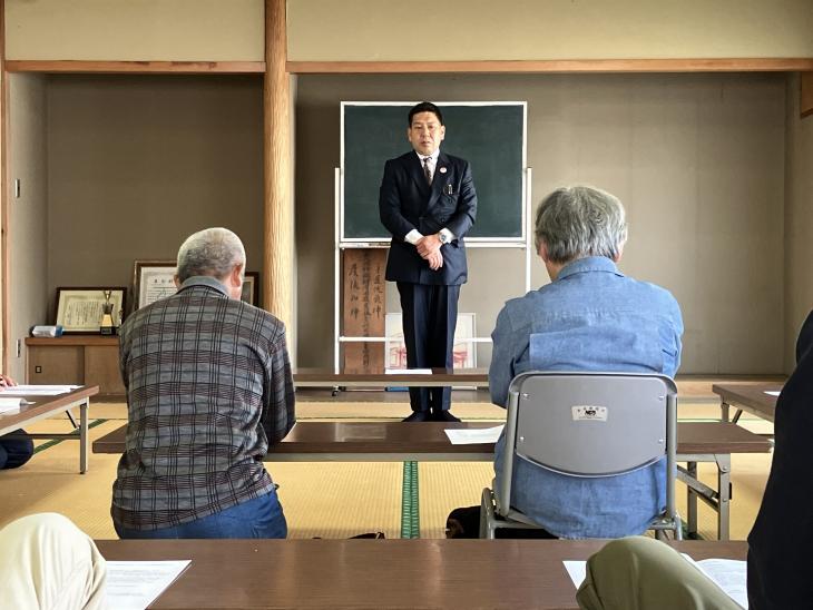 第22回アスパラガス部会中部支部通常総会の様子