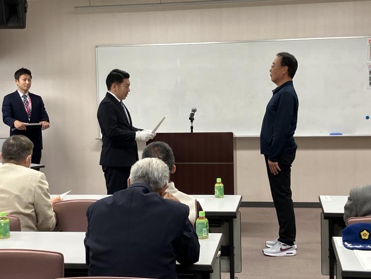 令和7年度大村市交通指導員会総会の様子1