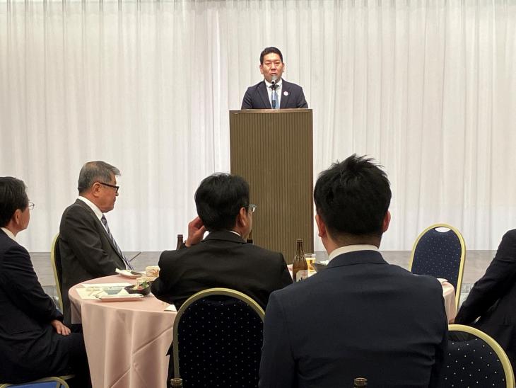 （一社）長崎県建設業協会大村支部新年度懇親会の様子