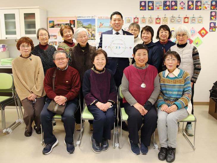 マチノコトーーク（認知症の人と家族の会)の様子2