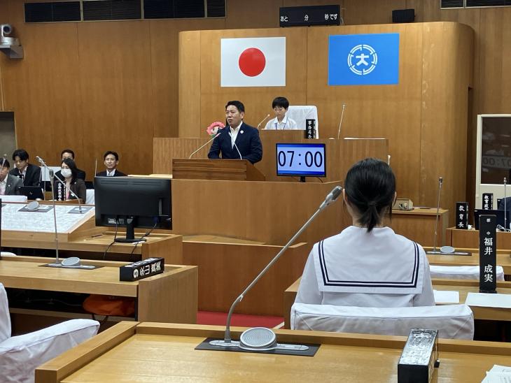 大村市子ども議会の様子1