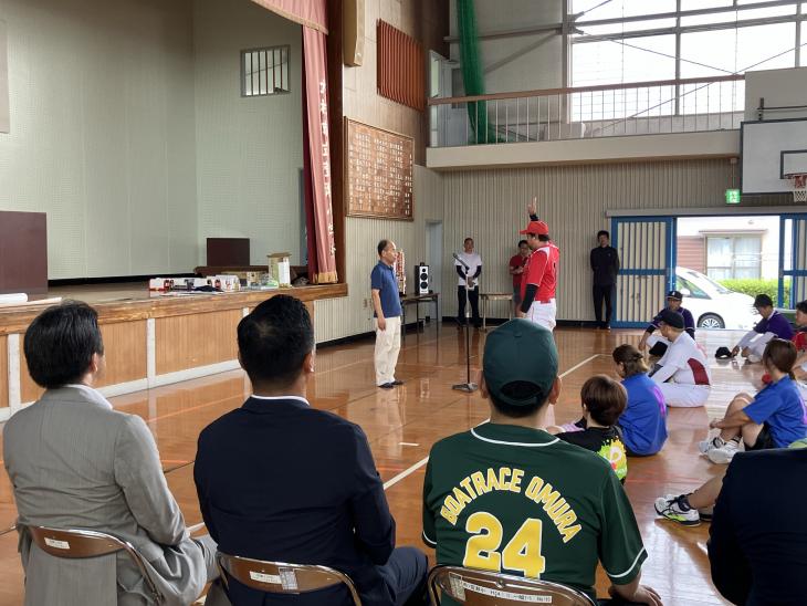 【萱瀬地区】市民スポーツ大会開会の様子2