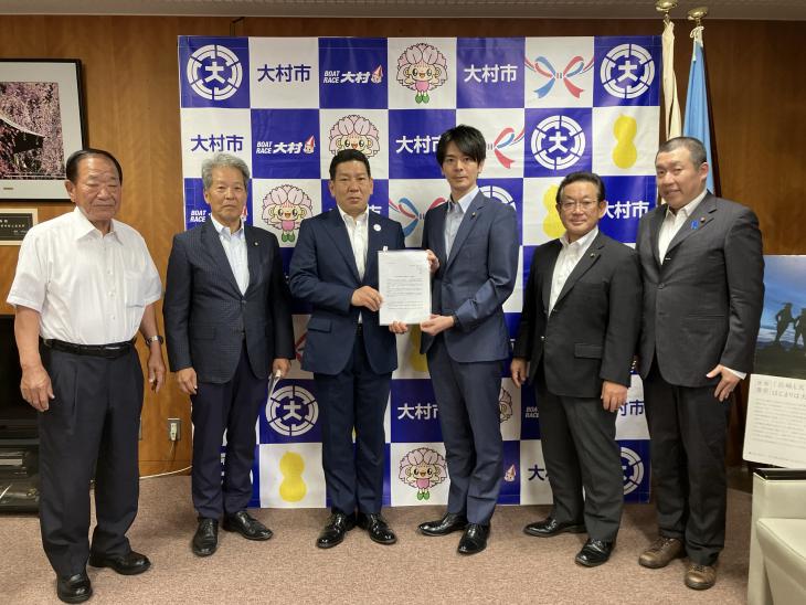 大村市議会からの要望の様子2