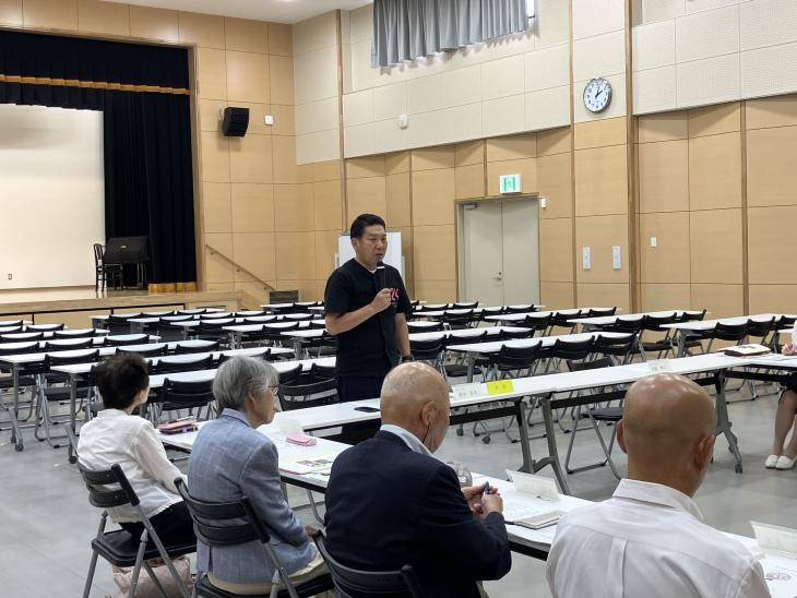 大村市食育推進市民会議の様子