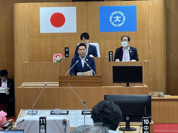 9月定例会本会議の様子