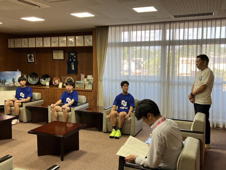 第34回U-15ジュニアセレクトカップハンドボール大会九州地区予選会出場報告の様子2