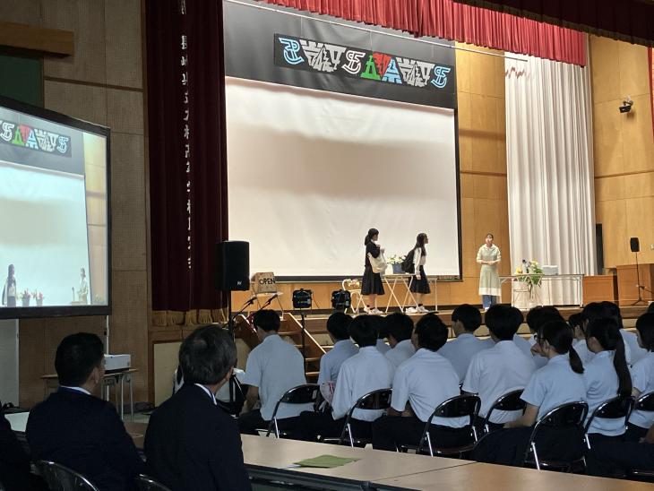 令和7年度大村高等学校「五教祭」の様子