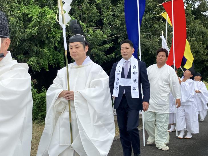 宮中献穀事業「抜穂祭」の様子2