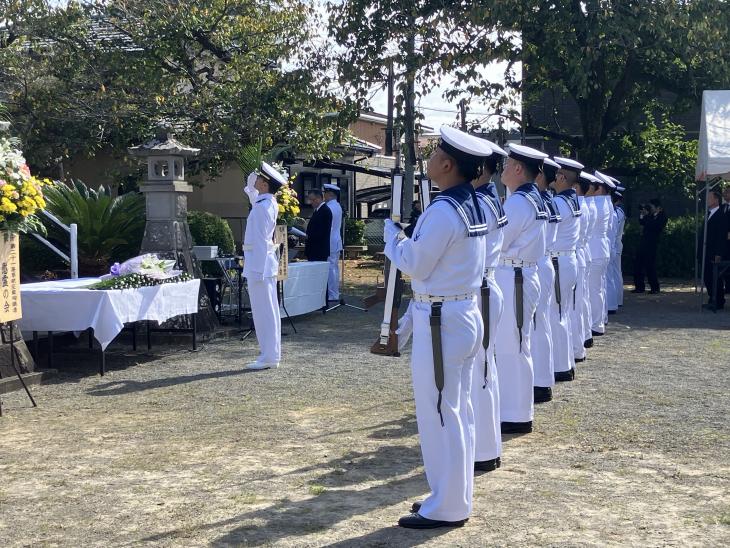 令和7年度第21海軍航空廠殉職者慰霊祭の様子4