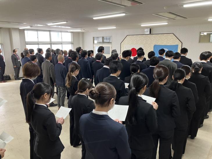 年度始め式の様子2