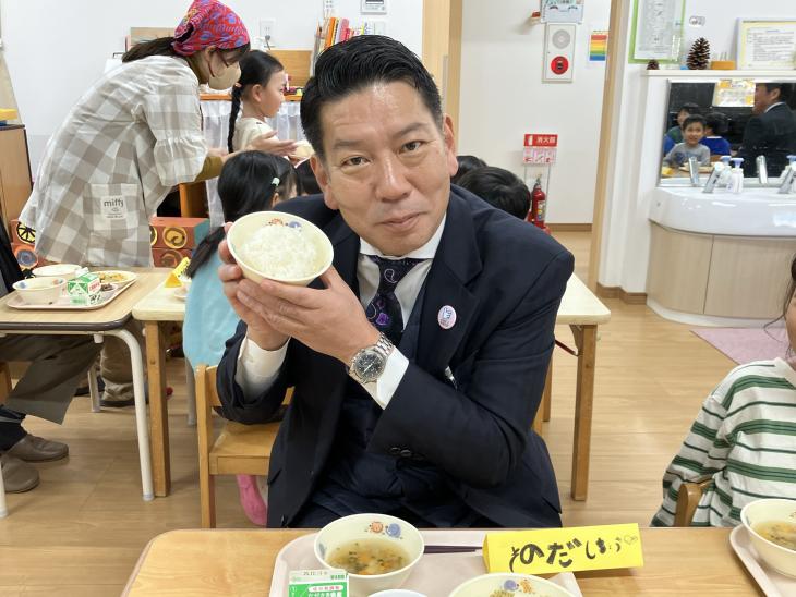 三城保育所給食会の様子2