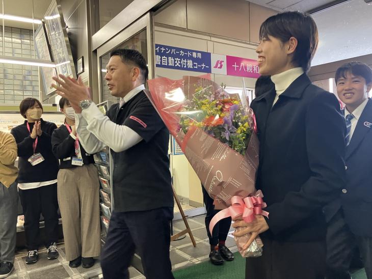 東京2025世界陸上競技選手権大会結果報告の様子（廣中凜梨佳選手）1