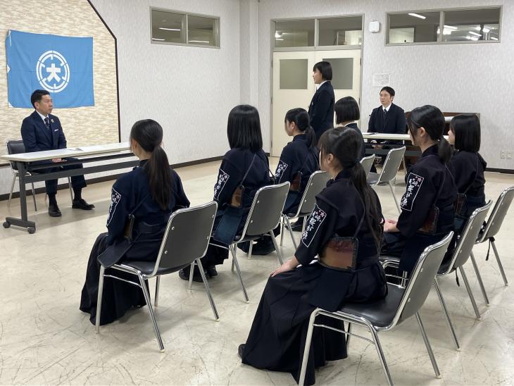 第40回九州高等学校選抜剣道大会ほか出場報告の様子2