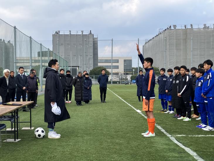 第52回大村市長杯サッカー大会開会式の様子2