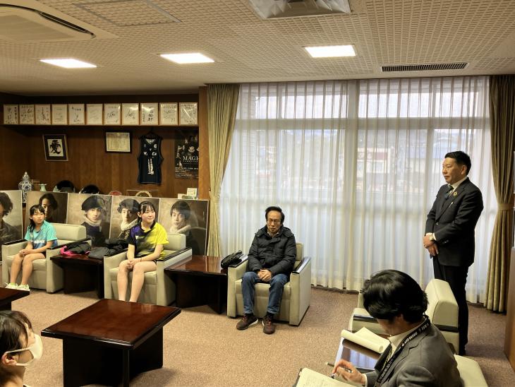 第26回全九州卓球選手権大会及び第23回全国ホープス選抜卓球大会出場報告の様子2