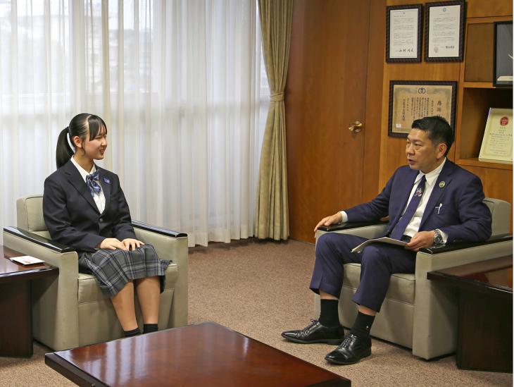 第11回九州中学選抜卓球大会出場報告の様子2