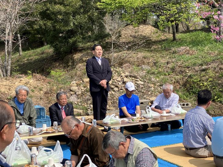 すずた1000本さくら花祭りの様子