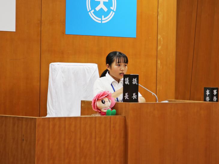 大村市子ども議会の様子3