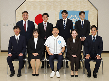 辞令交付式(新規採用職員)の様子2