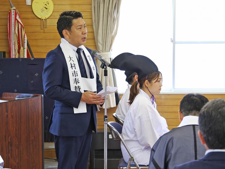 宮中献穀事業「青田祭」の様子1